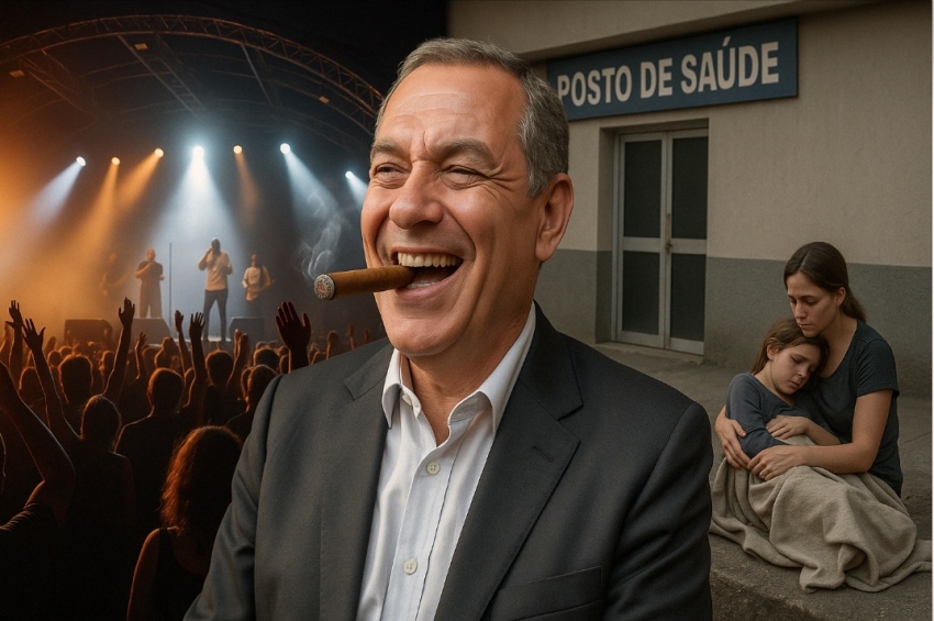 Vergonha! Em Itanagra, enquanto falta dipirona no posto de saúde, prefeito garante dinheiro para festas.